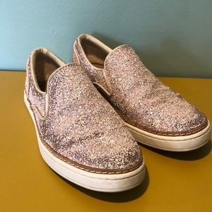 Ugg Australia Adley Chunky Glitter Pale Pink slip on